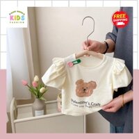 Áo thun cộc tay HANH QUEEN A2 co dãn 4 chiều chất cotton mát lạnh style Hàn Quốc cho bé