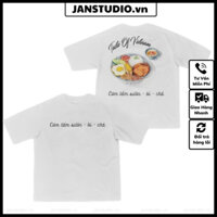 Áo thun Cơm Tấm món ăn Việt Nam, Áo Cơm Tấm Meme mặc phong cách trẻ trung, nam nữ mặc form cực đẹp