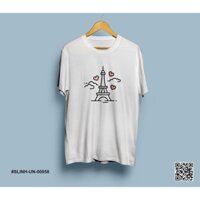 Áo Thun - Cool - Tháp Eiffel Cao Cấp - Unisex