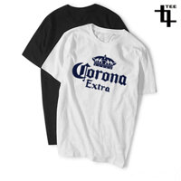 Áo Thun Cotton 100% Phom Unisex Rộng Tay Lỡ Phong Cách Trẻ Trung Hiện Đại Phù Hợp Giới Trẻ (Logo Corona Extra)