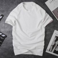 Áo thun cotton cao cấp  trắng đenm không in hình, cực thoán mát, giá cực hạt dẻ