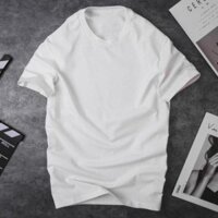 Áo thun cotton cao cấp  trắng đenm không in hình, cực thoán mát, giá cực hạt dẻ