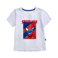 Áo thun cotton CT125 cộc tay Spiderman M002