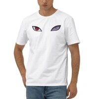 Áo thun Cotton mắt Sharingan X Rinnegan Obito Sasuke Naruto