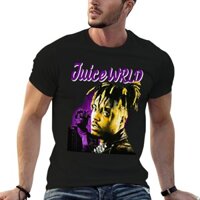 Áo thun cotton nam Juice rapper wld Áo thun cotton đồ họa tee trống mặc dạo phố trơn nam cotton áo sơ mi nhanh