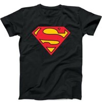 Áo thun Cotton nam Superman Tee Classic Logo, Áo thun, Áo sơ mi Cotton đẹp 4XL, 5XL, 6XL