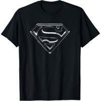 Áo thun cotton nam Superman Steel Logo Áo thun 4XL, 5XL, 6XL