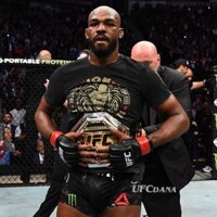 Áo Thun Cotton Ngắn Tay Họa Tiết Ufc Jon Jones Cá Tính