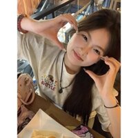 Áo thun cotton ngắn tay in hình Hello Kitty Siêu Dễ Thương vải dày mịn cực xinh co dãn 4 chiều