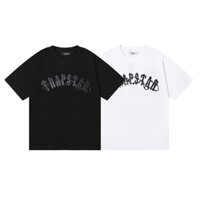 Áo Thun Cotton Ngắn Tay In Hình Bẫy Trapstar Thời Trang Unisex