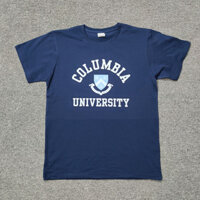 Áo thun Cotton ngắn tay Colombia Đại học Bia nguyên chất Đồng phục đi học Phong cách trường học