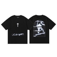 Áo Thun Cotton Nguyên Chất Tay Ngắn In Hình Trapstar WIRE AOW TEE