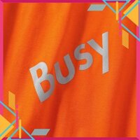 Áo Thun Cotton Phản Quang Busy Kid Unisex Sang Chảnh