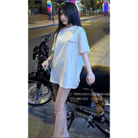 Áo thun cotton tay ngắn in Kim Tuyến mẫu Đì Or full tem