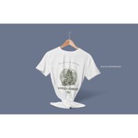 ÁO THUN COTTON UNISEX A FOREST ILLUSTRATION