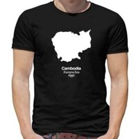 Áo thun Country Silhouettes Campuchia - Phnom Penh - Châu Á - Du lịch - Quà tặng
