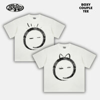 Áo Thun Couple Cặp Đôi Boxy THE BOY & THE GIRL - Form BOXY, Cotton Thoáng Mát 250gsm