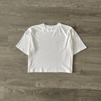 Áo thun croptop nữ trơn form rộng