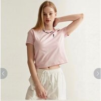 Áo thun Croptop WHO.A.U tay ngắn [Gom Sale - Chính Hãng]