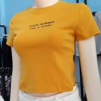 Ao Thun Croptop