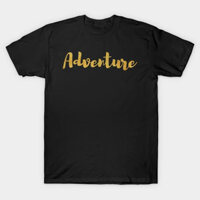 Áo thun Cuộc Phiêu Lưu Trong Màu Vàng dễ thương hot trend chuẩn mới xinh Adventure in Gold TShirt
