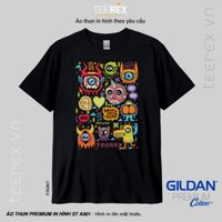 ÁO THUN CUTE MONTERS  - 100% COTTON GILDAN PREMIUM