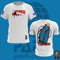 Áo thun dài tay cổ tròn Diver Scuba Tanker Dry Fit thăng hoa