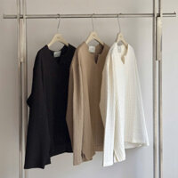 Áo Thun Dài Tay Cổ Xẻ Nam UNICUS Oliver Long Sleeve Tee