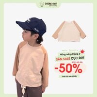 Áo thun dài tay raglan trẻ em style hàn phối màu | Dương Oyy 011123157