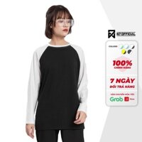 Áo thun dài tay RAGLAN Unisex N7 Basic Tee phông trơn thu đông nam nữ oversize form rộng sweater ulzzang Hàn Quốc ་