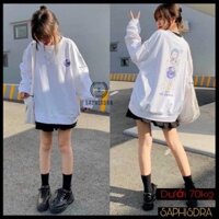 Áo Thun Dài Tay Sweater Nam Nữ Form Rộng Áo Thun Cổ Tròn Sweater Tay Dài Nam Nữ Unisex - Saphisdra Đẹp '