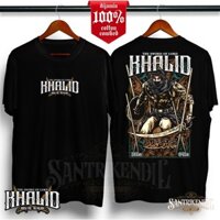 Áo THUN DAKWAH CHẤT LƯỢNG CAO CẤP 100% COTTON SUPER COMBED KHALID BIN WALID VOL 4 NGẮN NGẮN