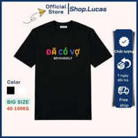 Áo Thun đang sở hữu Chồng, đang sở hữu Vợ Áo Đôi giới tính Unisex món quà hôn nhân bigsize XXL 2XL shop.lucas