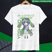 Áo thun Date A Live Yoshino Chibi ngắn tay