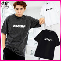 Áo Thun DEGREY Tay Lỡ Local Brand Cotton 100% nam nữ form rộng Unisex (AT5050L - Kèm Video Ảnh Thật) (TM FASHION) (TM Fa