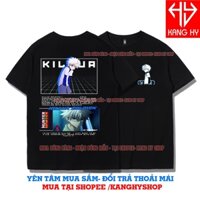 Áo thun Đen in hình Anime Hxhunter X Hunter cá tính Cực Chất F243