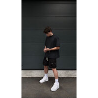 ÁO THUN ĐEN TRƠN LUMINOUS 100% cotton