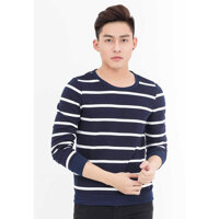 Áo thun Dệt kim Titishop ATN7 tay dài sọc - M