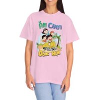 Áo Thun Đi Biển In Họa Tiết Ăn Chơi Phải Có Đồng Bọn Áo Team Building Áo Nhóm Áo Lớp Đồng Phục - Hồng Phấn - 4XL