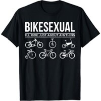 Áo thun đi xe đạp vui nhộn Bikesexual Bike Xe đạp tình dục