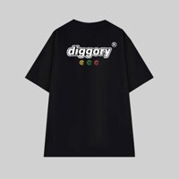 Áo Thun Diggory Icon Vr2 - DIG19 Đen/Trắng