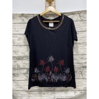 Áo thun đính đá 60-70kg