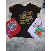 Áo thun đính đá hàng thái lan