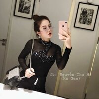 Áo thun đính đá