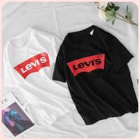 Áo Thun Đôi In Chữ 2 Màu Đen Trắng