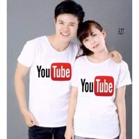 ÁO THUN ĐÔI  YOU TUBE