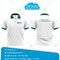 Áo thun đồng phục Ngân Hàng Vietcombank [Số lượng đặt may tối thiểu 10 áo] - Zumi Uniform
