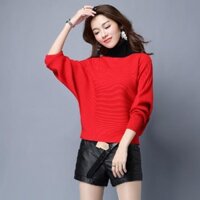 áo thun đồng phục【Khuyến mãi mới】Áo sweater Dệt Kim Tay Dài Dáng Rộng Thời Trang Xuân Thu 2023 Cho Nữ