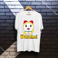 Áo Thun Doraemon Mèo máy Doremon Cotton cổ tròn phong cách mềm mại trẻ trung Y33DRM080