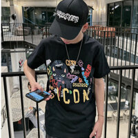 Áo Thun DSO 093 họa tiết chú chó con dễ thương, thời trang nam nữ phong cách trẻ trung năng động, áo thun chất cottonS-5